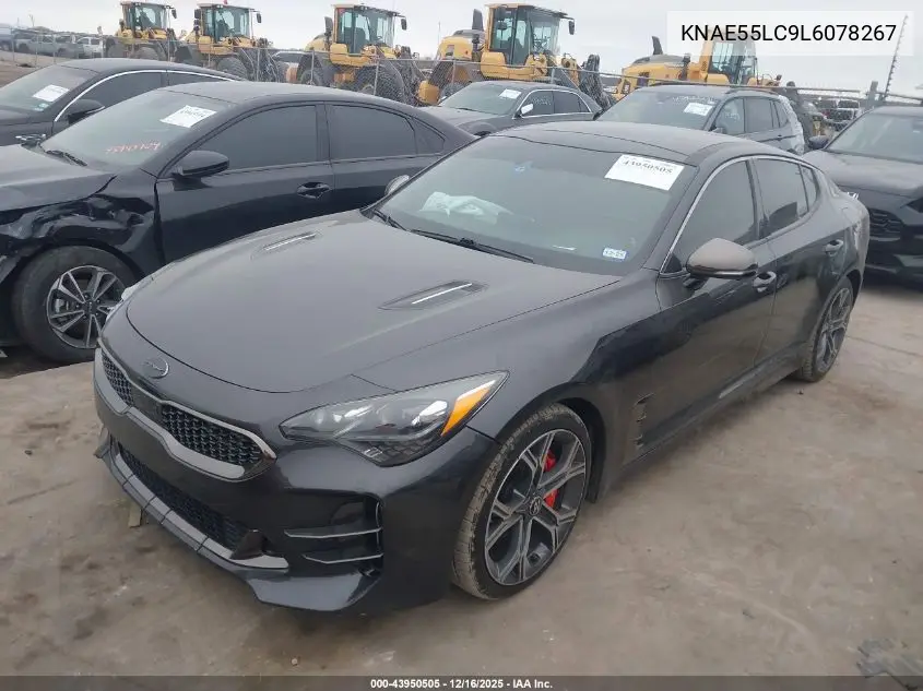 KNAE55LC9L6078267 2020 Kia Stinger Gt2