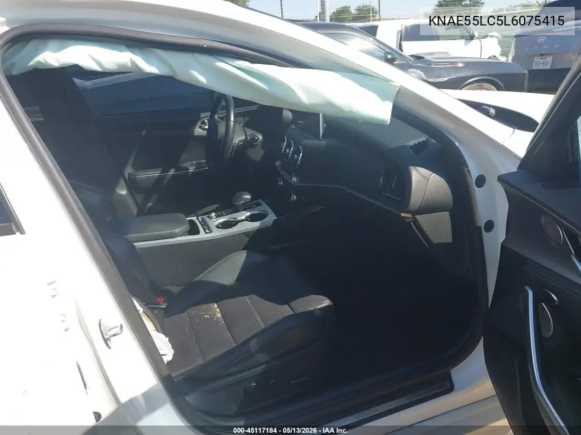 2020 Kia Stinger Gt2 VIN: KNAE55LC5L6075415 Lot: 45117184