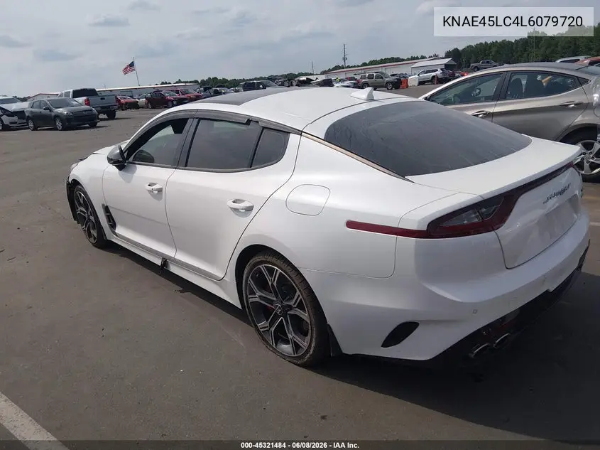 2020 Kia Stinger Gt1 VIN: KNAE45LC4L6079720 Lot: 45321484