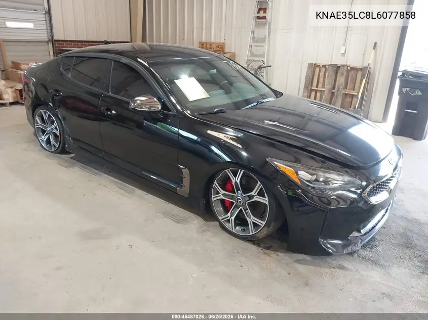 2020 Kia Stinger Gt VIN: KNAE35LC8L6077858 Lot: 45487026
