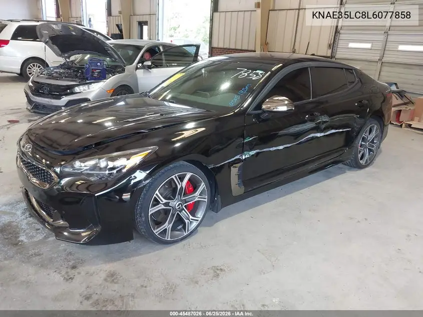 2020 Kia Stinger Gt VIN: KNAE35LC8L6077858 Lot: 45487026