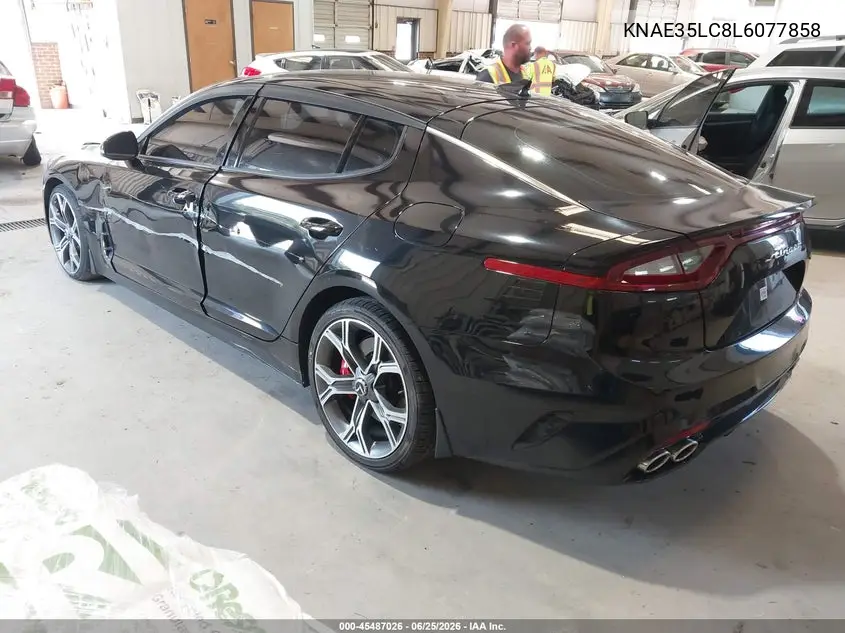 2020 Kia Stinger Gt VIN: KNAE35LC8L6077858 Lot: 45487026
