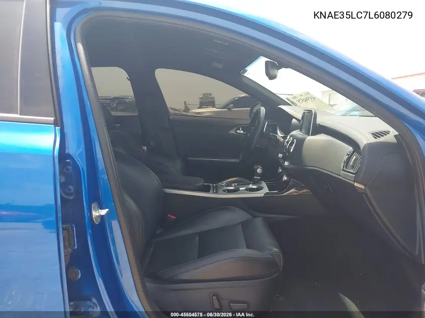 2020 Kia Stinger Gt VIN: KNAE35LC7L6080279 Lot: 45504575