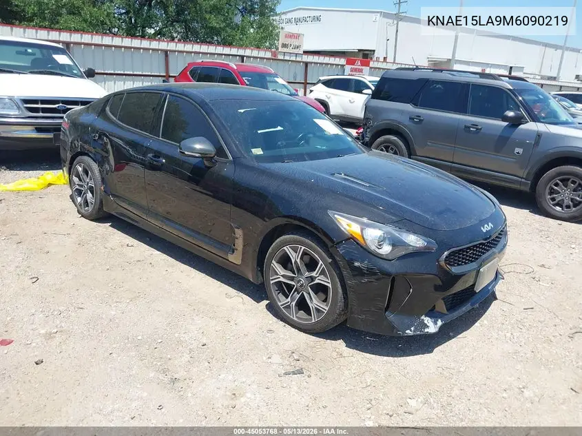 2021 Kia Stinger Gt-Line VIN: KNAE15LA9M6090219 Lot: 45053768