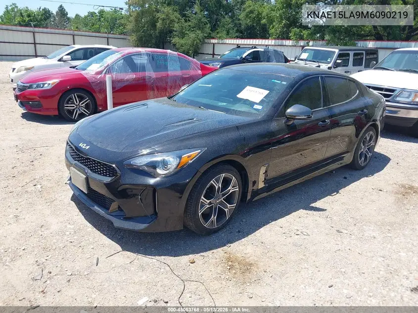 2021 Kia Stinger Gt-Line VIN: KNAE15LA9M6090219 Lot: 45053768