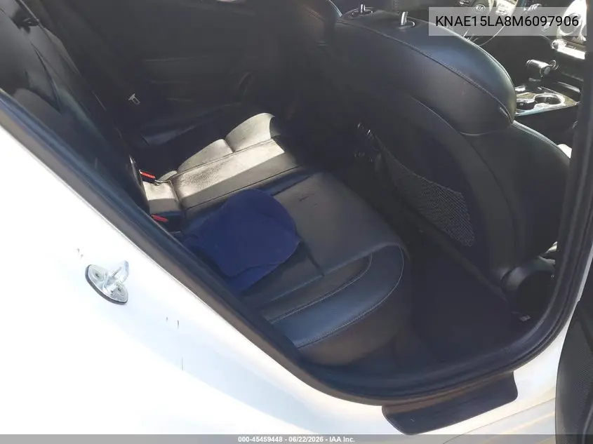 2021 Kia Stinger Gt-Line VIN: KNAE15LA8M6097906 Lot: 45459448