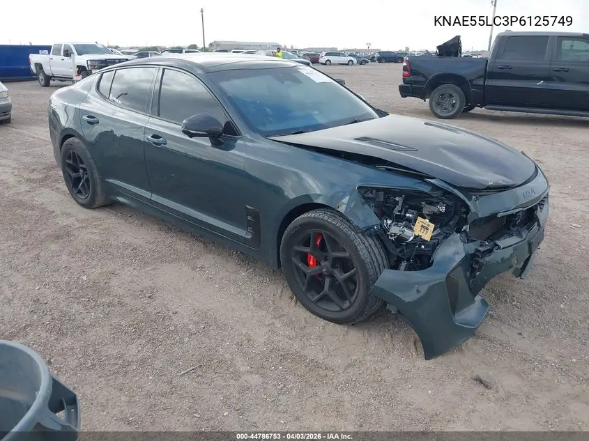 2023 Kia Stinger Gt2 VIN: KNAE55LC3P6125749 Lot: 44786753