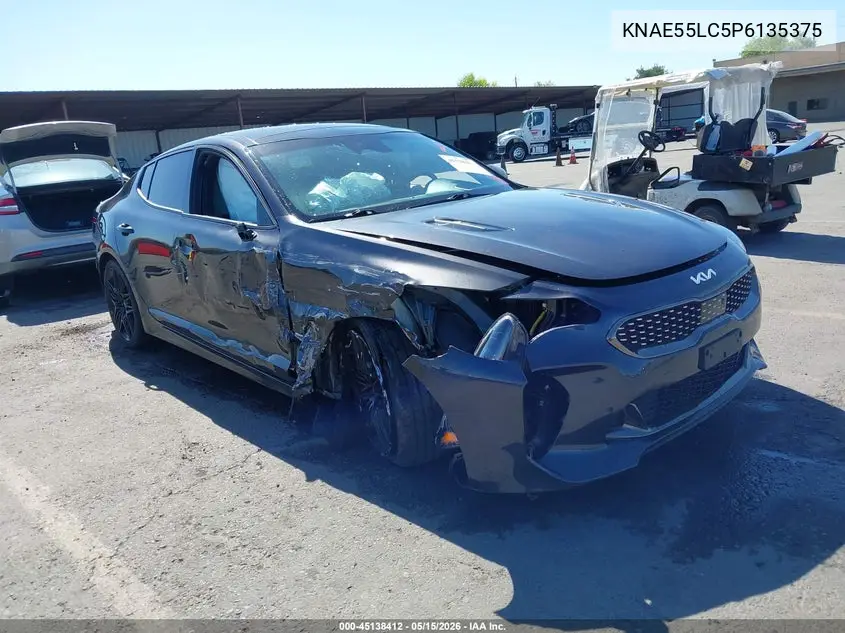 2023 Kia Stinger Gt2 VIN: KNAE55LC5P6135375 Lot: 45138412