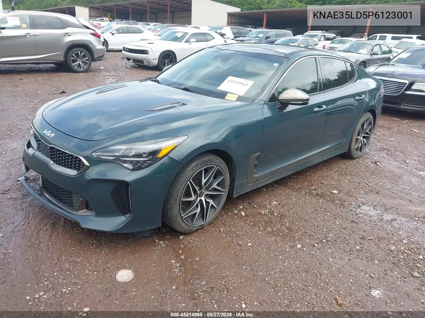 2023 Kia Stinger Gt-Line VIN: KNAE35LD5P6123001 Lot: 45214965