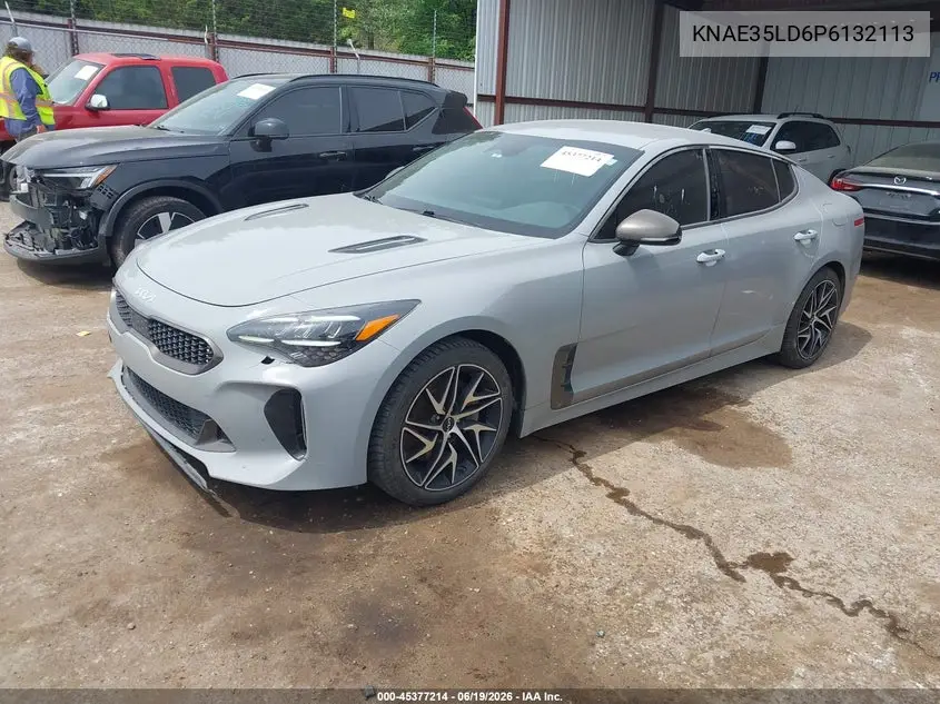 2023 Kia Stinger Gt-Line VIN: KNAE35LD6P6132113 Lot: 45377214