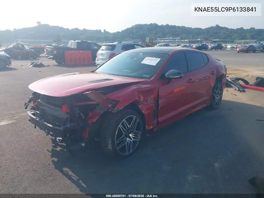 2023 Kia Stinger Gt2 VIN: KNAE55LC9P6133841 Lot: 45580701