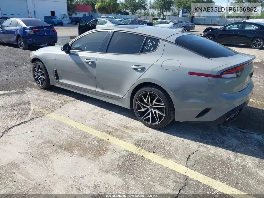 2023 Kia Stinger Gt-Line VIN: KNAE35LD1P6136862 Lot: 45626015