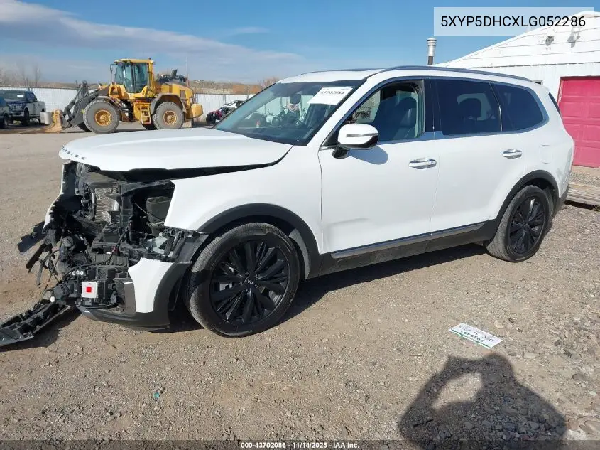 5XYP5DHCXLG052286 2020 Kia Telluride Sx