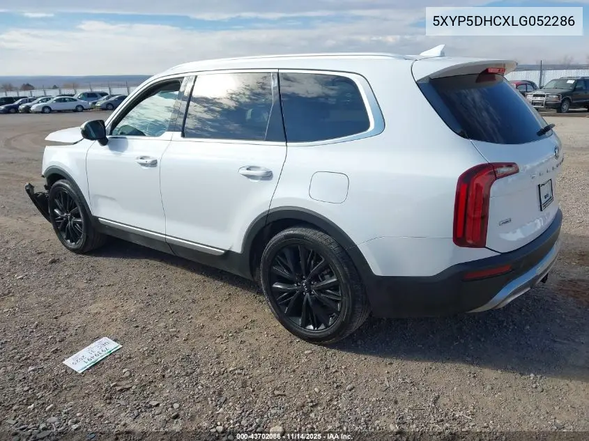 5XYP5DHCXLG052286 2020 Kia Telluride Sx