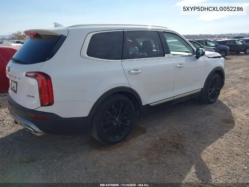 5XYP5DHCXLG052286 2020 Kia Telluride Sx