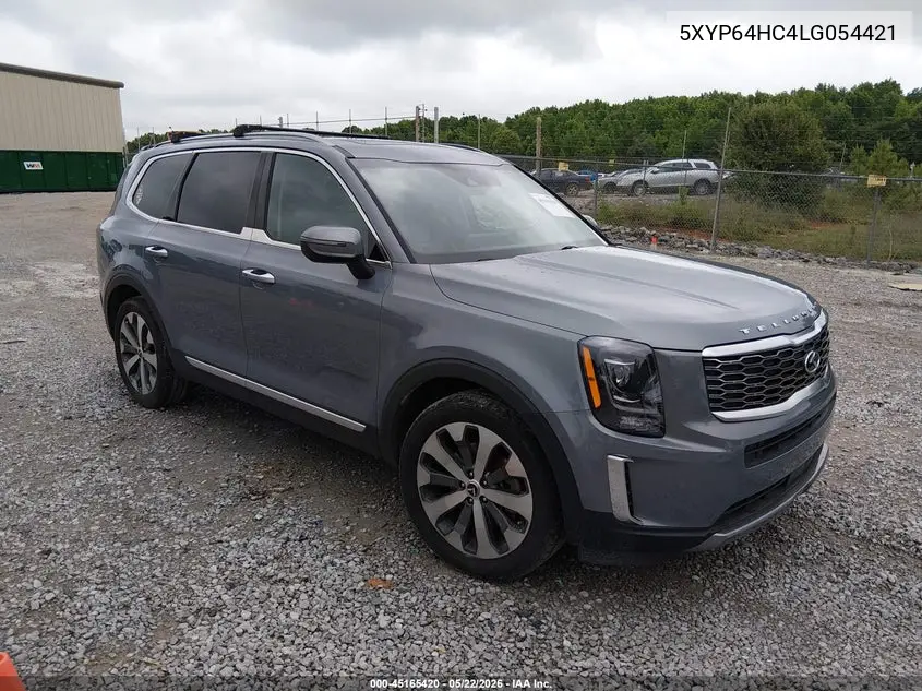 2020 Kia Telluride S VIN: 5XYP64HC4LG054421 Lot: 45165420