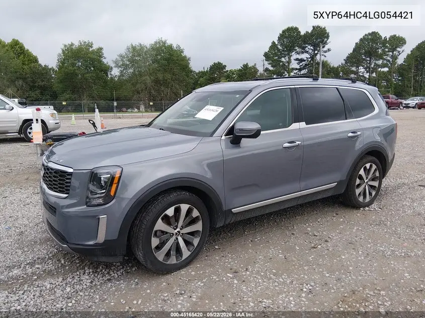 2020 Kia Telluride S VIN: 5XYP64HC4LG054421 Lot: 45165420