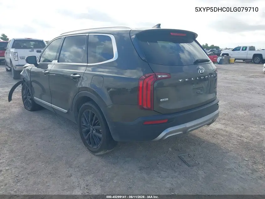 2020 Kia Telluride Sx VIN: 5XYP5DHC0LG079710 Lot: 45299141