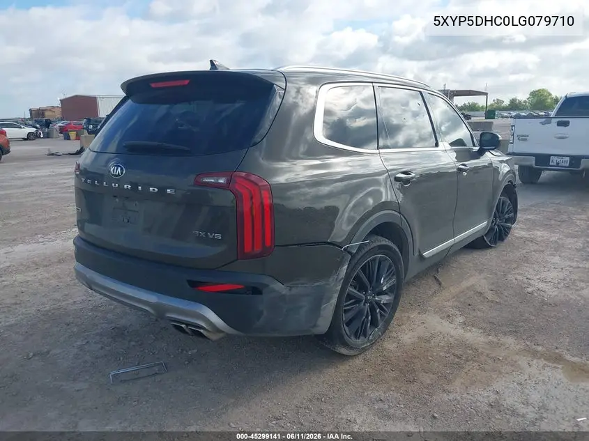 2020 Kia Telluride Sx VIN: 5XYP5DHC0LG079710 Lot: 45299141