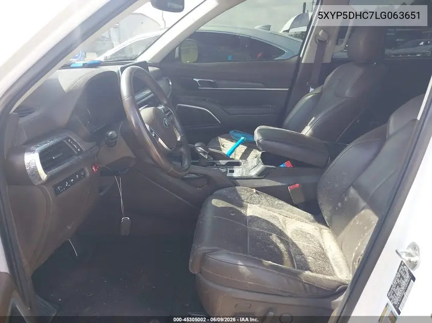 2020 Kia Telluride Sx VIN: 5XYP5DHC7LG063651 Lot: 45305002
