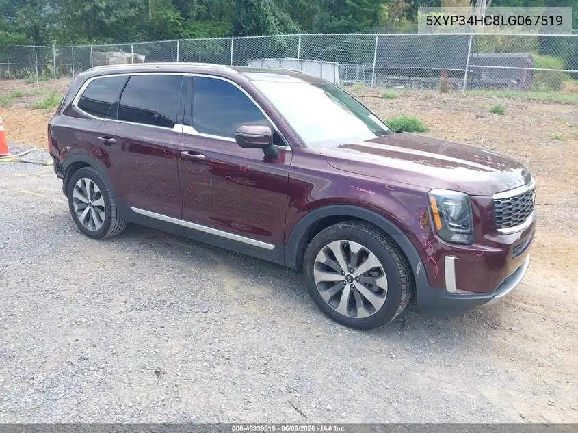 2020 Kia Telluride Ex VIN: 5XYP34HC8LG067519 Lot: 45339519