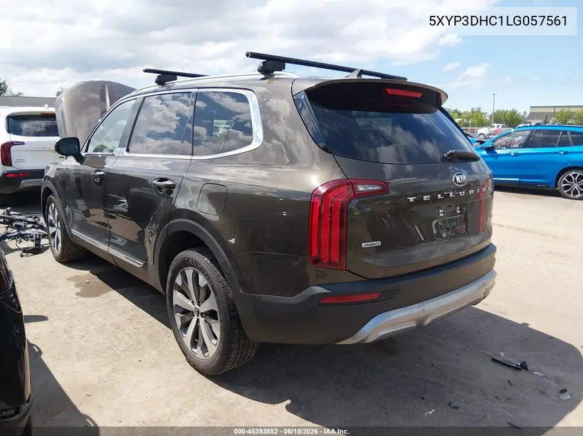 2020 Kia Telluride Ex VIN: 5XYP3DHC1LG057561 Lot: 45393852