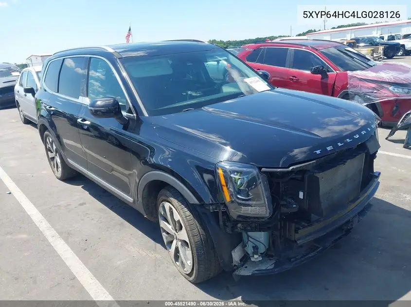 2020 Kia Telluride S VIN: 5XYP64HC4LG028126 Lot: 45521490