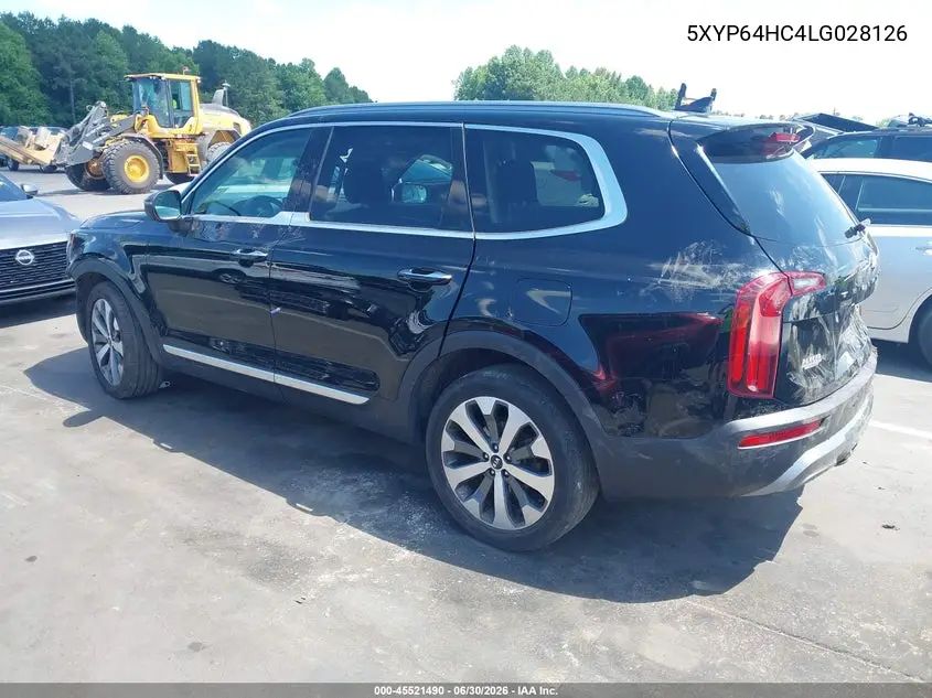 2020 Kia Telluride S VIN: 5XYP64HC4LG028126 Lot: 45521490