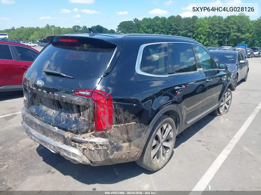 2020 Kia Telluride S VIN: 5XYP64HC4LG028126 Lot: 45521490