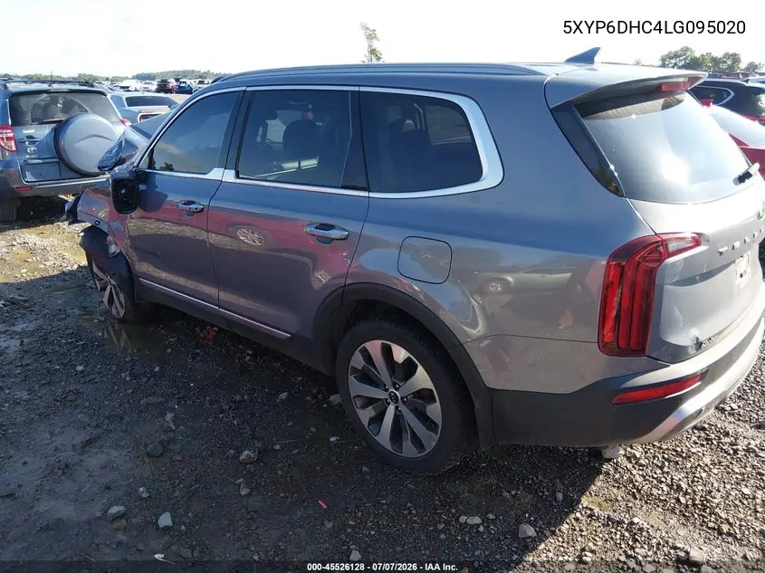 2020 Kia Telluride S VIN: 5XYP6DHC4LG095020 Lot: 45526128