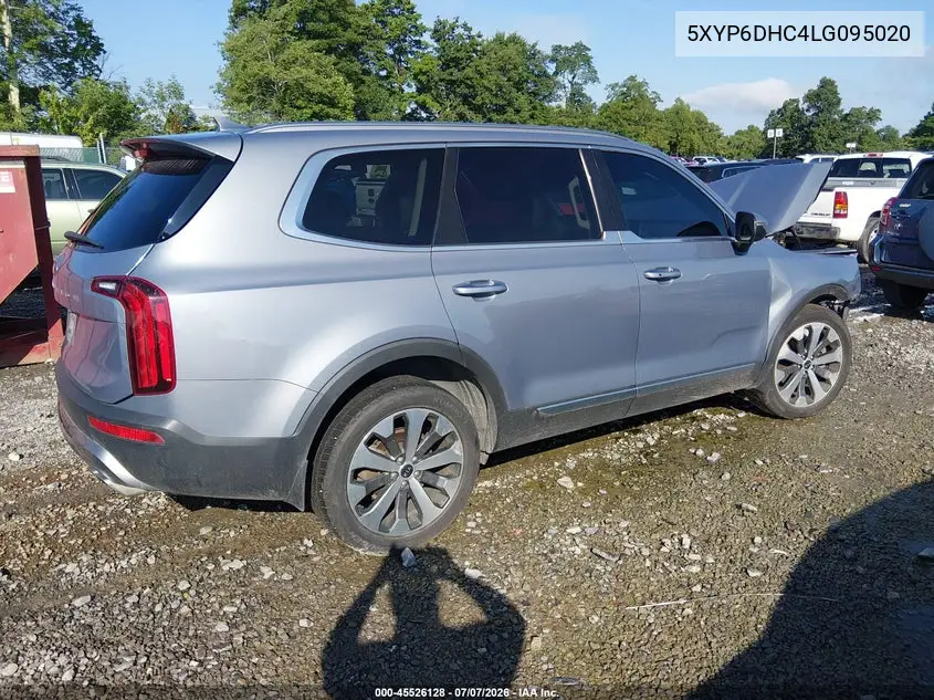 2020 Kia Telluride S VIN: 5XYP6DHC4LG095020 Lot: 45526128