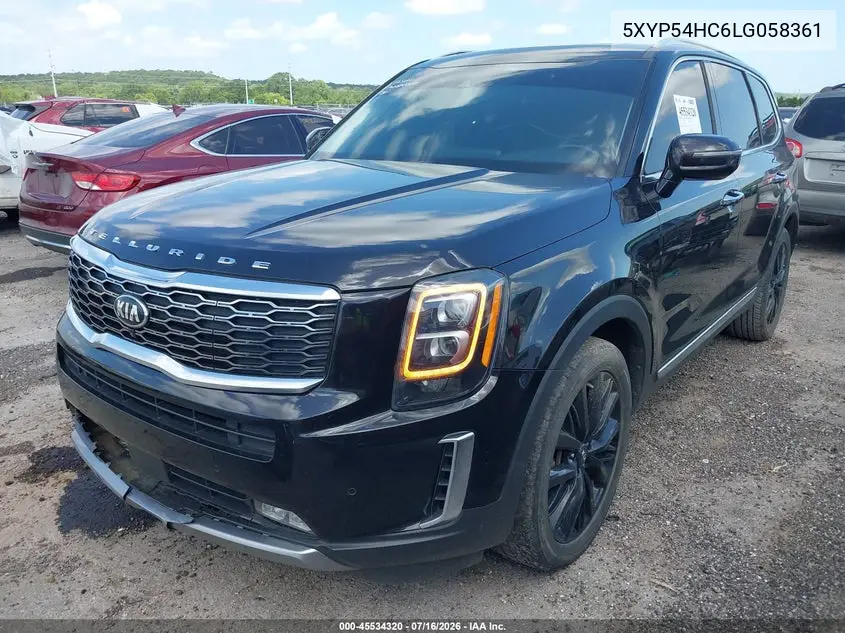 2020 Kia Telluride Sx VIN: 5XYP54HC6LG058361 Lot: 45534320