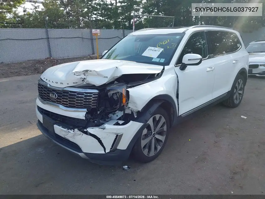2020 Kia Telluride S VIN: 5XYP6DHC6LG037927 Lot: 45549873