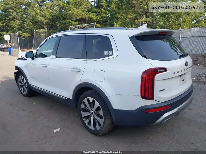 2020 Kia Telluride S VIN: 5XYP6DHC6LG037927 Lot: 45549873