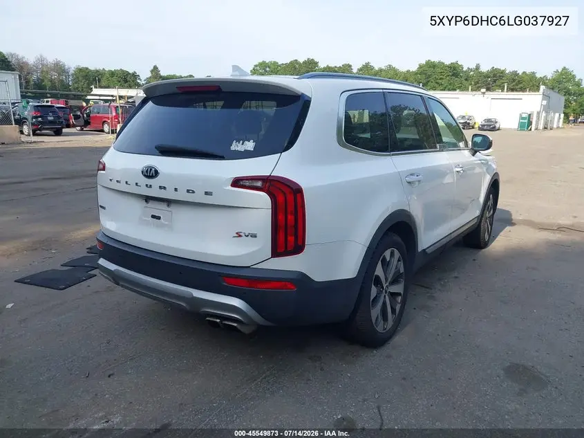 2020 Kia Telluride S VIN: 5XYP6DHC6LG037927 Lot: 45549873