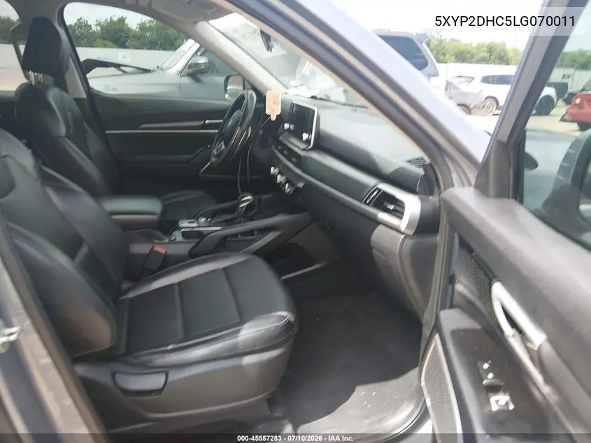 2020 Kia Telluride Lx VIN: 5XYP2DHC5LG070011 Lot: 45557283