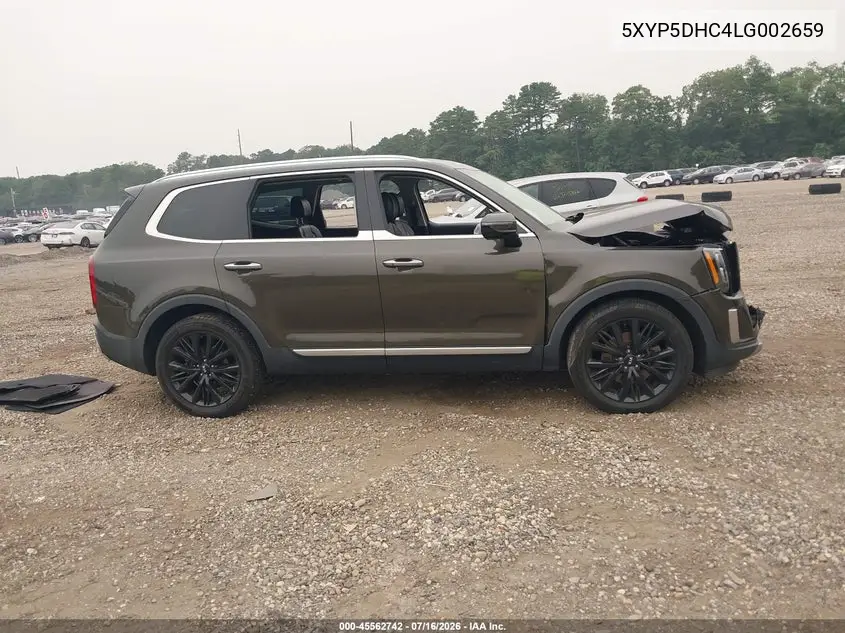 2020 Kia Telluride Sx VIN: 5XYP5DHC4LG002659 Lot: 45562742