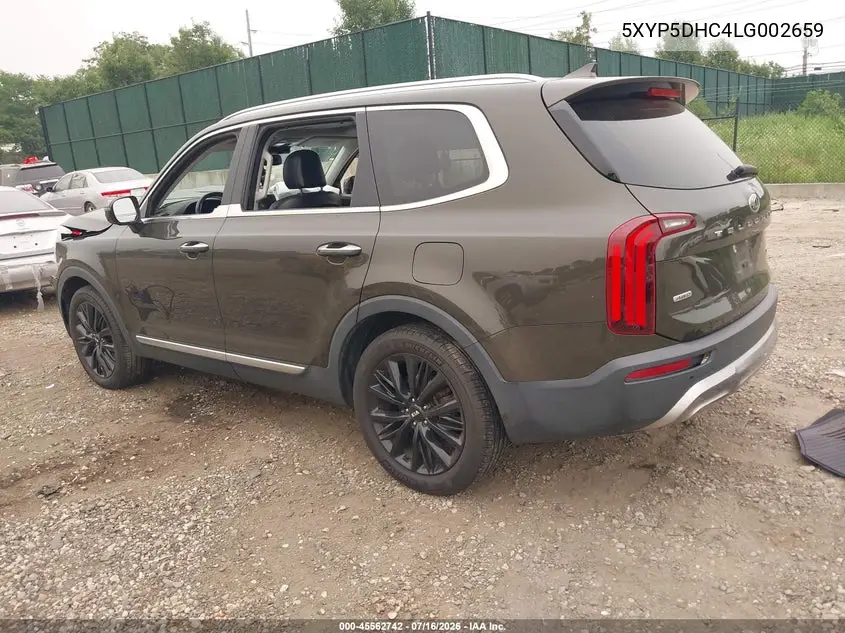 2020 Kia Telluride Sx VIN: 5XYP5DHC4LG002659 Lot: 45562742