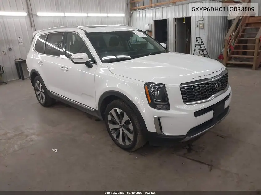 2020 Kia Telluride S VIN: 5XYP6DHC1LG033509 Lot: 45579383
