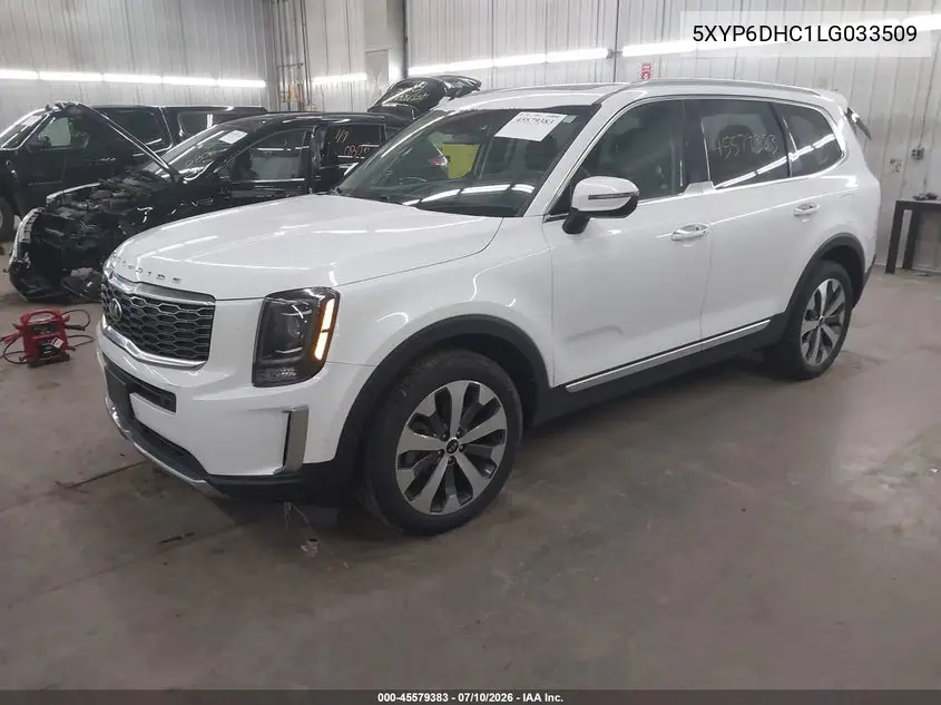 2020 Kia Telluride S VIN: 5XYP6DHC1LG033509 Lot: 45579383