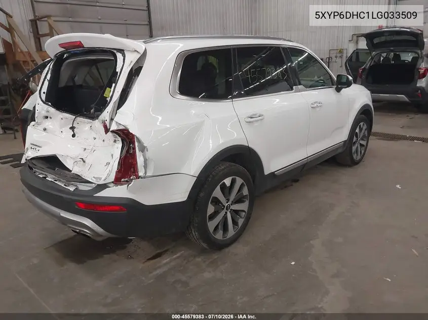 2020 Kia Telluride S VIN: 5XYP6DHC1LG033509 Lot: 45579383