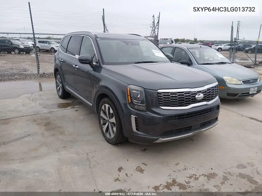 2020 Kia Telluride S VIN: 5XYP64HC3LG013732 Lot: 45591922