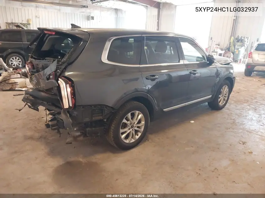 2020 Kia Telluride Lx VIN: 5XYP24HC1LG032937 Lot: 45613228