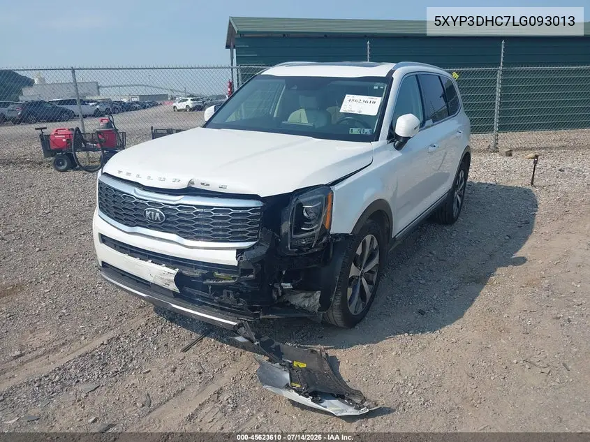 2020 Kia Telluride Ex VIN: 5XYP3DHC7LG093013 Lot: 45623610