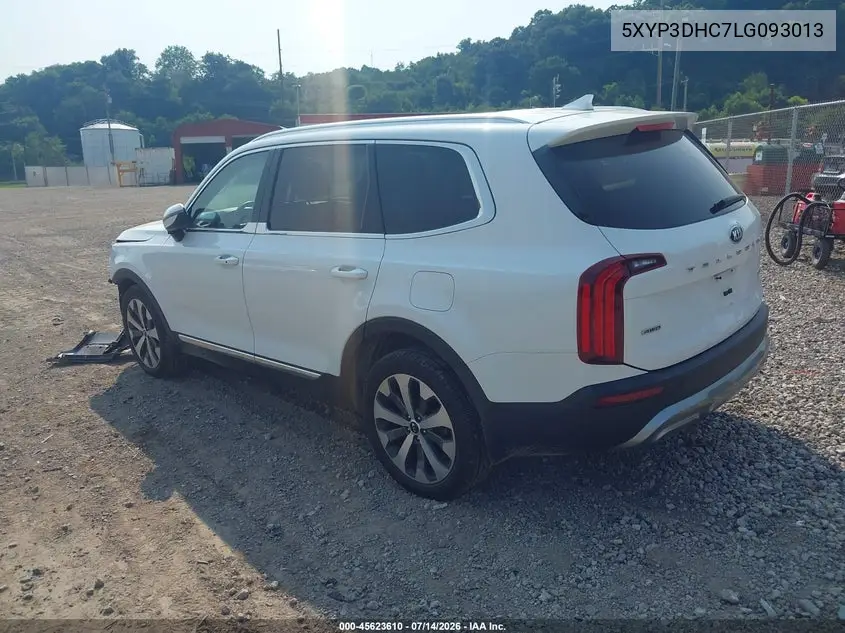 2020 Kia Telluride Ex VIN: 5XYP3DHC7LG093013 Lot: 45623610