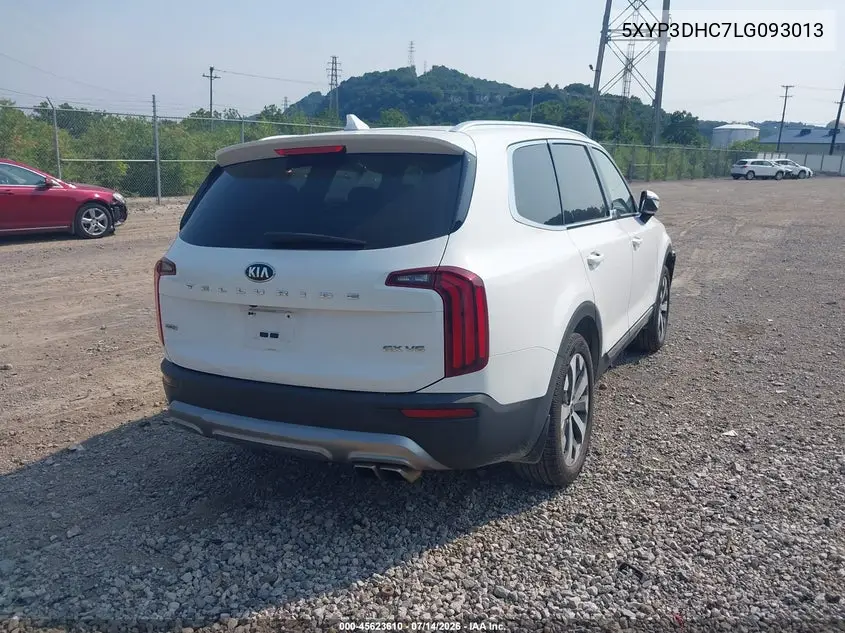 2020 Kia Telluride Ex VIN: 5XYP3DHC7LG093013 Lot: 45623610