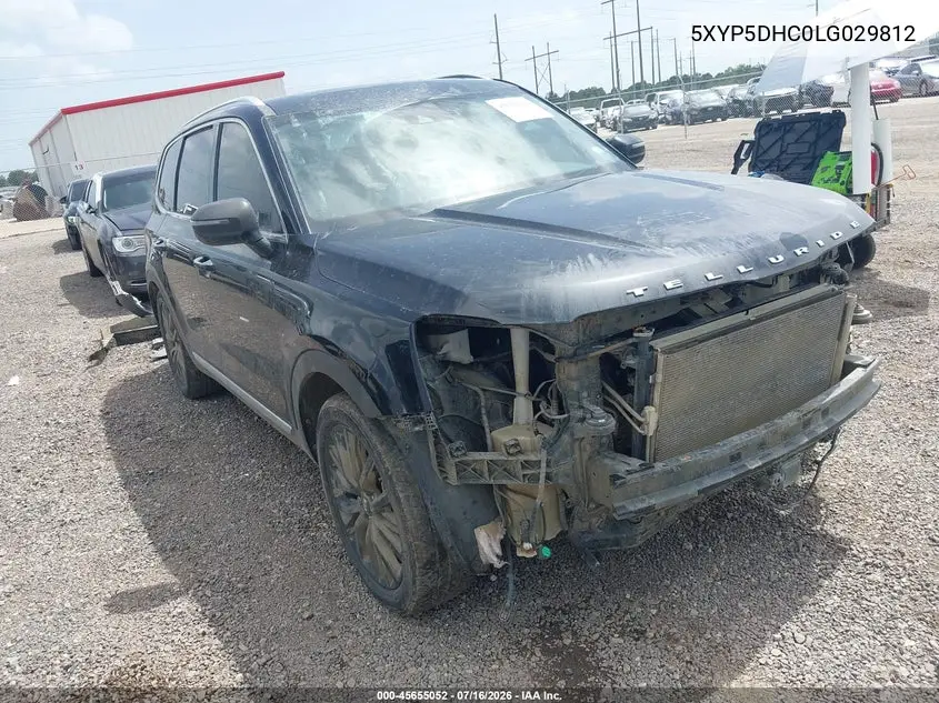 2020 Kia Telluride Sx VIN: 5XYP5DHC0LG029812 Lot: 45655052