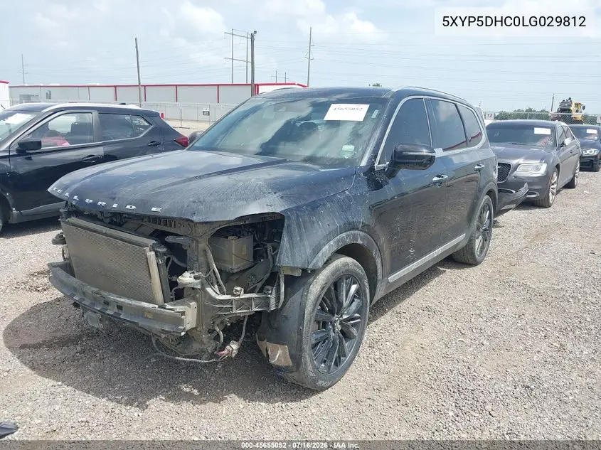 2020 Kia Telluride Sx VIN: 5XYP5DHC0LG029812 Lot: 45655052