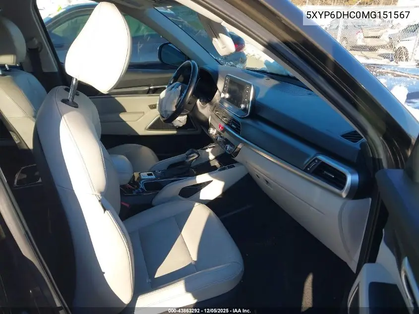 5XYP6DHC0MG151567 2021 Kia Telluride S