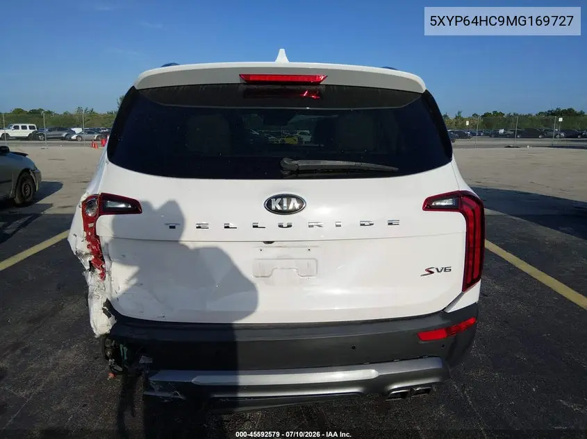 2021 Kia Telluride S VIN: 5XYP64HC9MG169727 Lot: 45592579